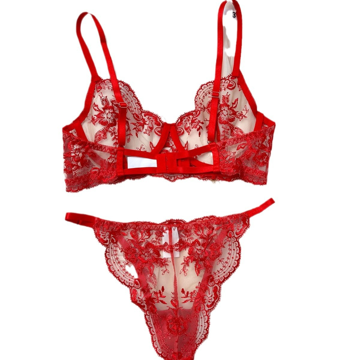 Conjunto Lingerie Midnight Bloom