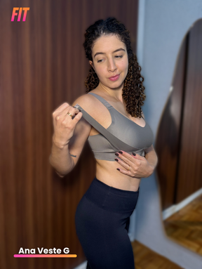 Soutien Top Ajustável Push Up