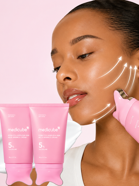 Creme Anti-Rugas para o Pescoço PDRN Collagen Gua Sha 90 g