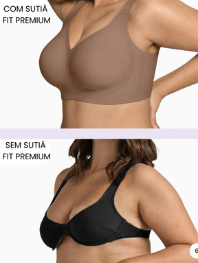 Soutien Premium em Gel Sem Aros | Alças e Bojo Fixos