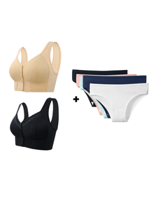 Oferta: 2 Sutiãs Rendados + 5 Calcinhas