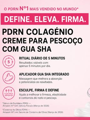 Creme Anti-Rugas para o Pescoço PDRN Collagen Gua Sha 90 g
