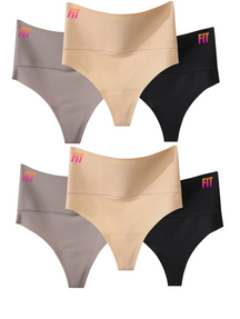 Oferta: 6 Cuecas Cintura Alta Fio