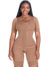 Colombian Jumpsuit with Shaping Belt Sleeves 