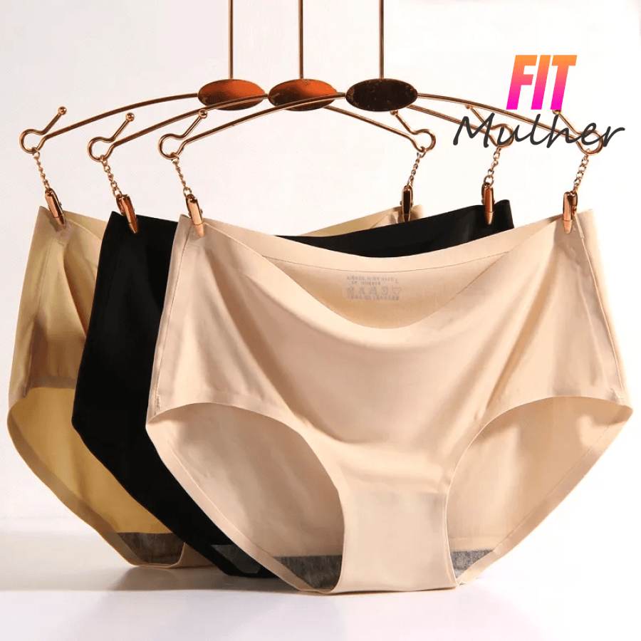 Compre 5 Leve 10: Calcinha Confort Sem Costura