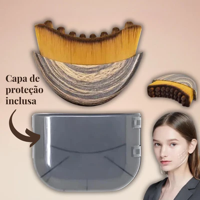 DrenaFace - Escova de Drenagem Linfática Facial