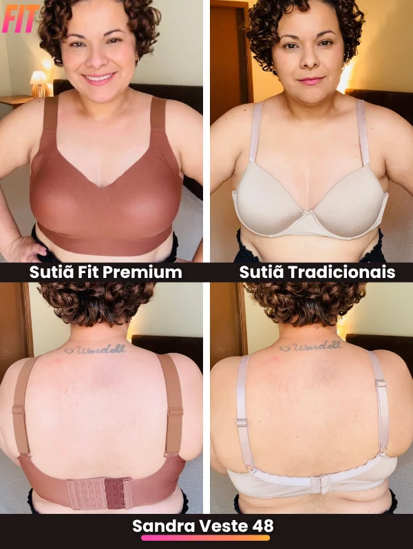 Oferta: Sutiã Fit Premium em Gel sem aros